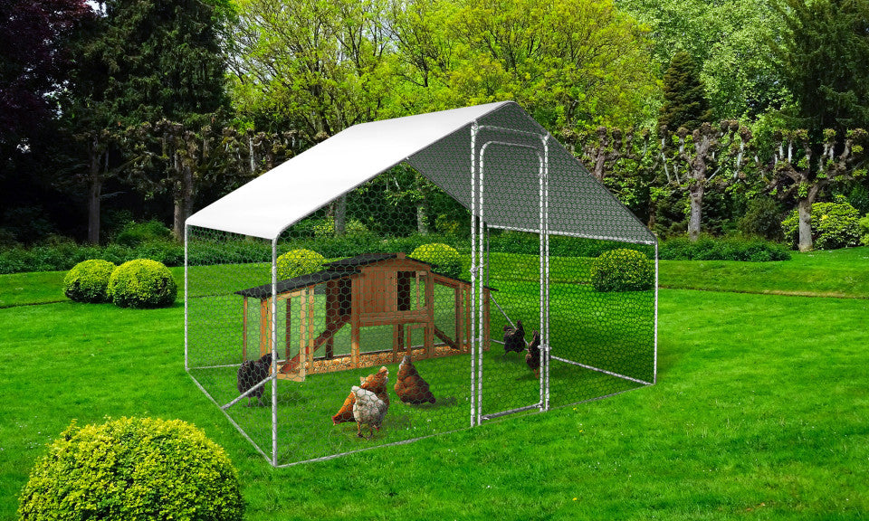 Enclos extérieur grillagé Eco 6m²