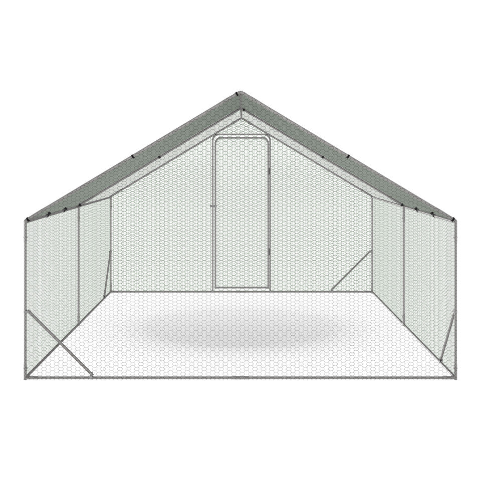 Enclos grillagé pour poules 12m² - 3x4m