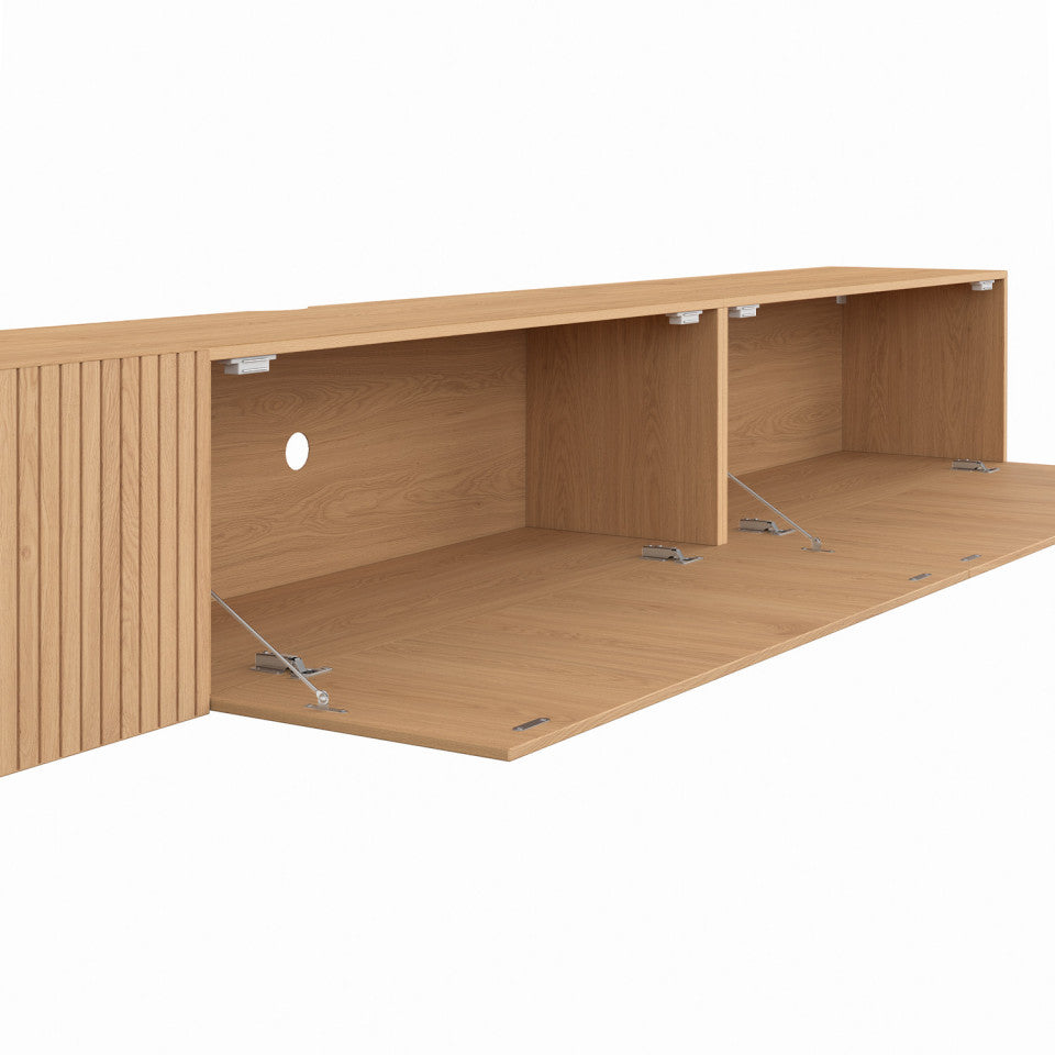Meuble TV suspendu Albane 270cm