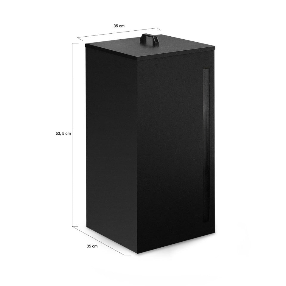 Réservoir à granules et pellets noir 30kg