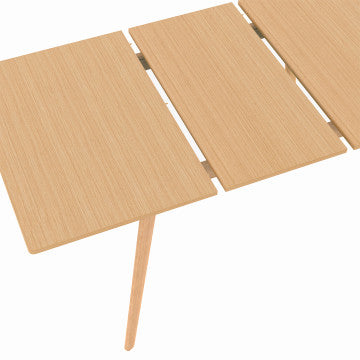 Table à manger extensible Venezia bois 110-150cm