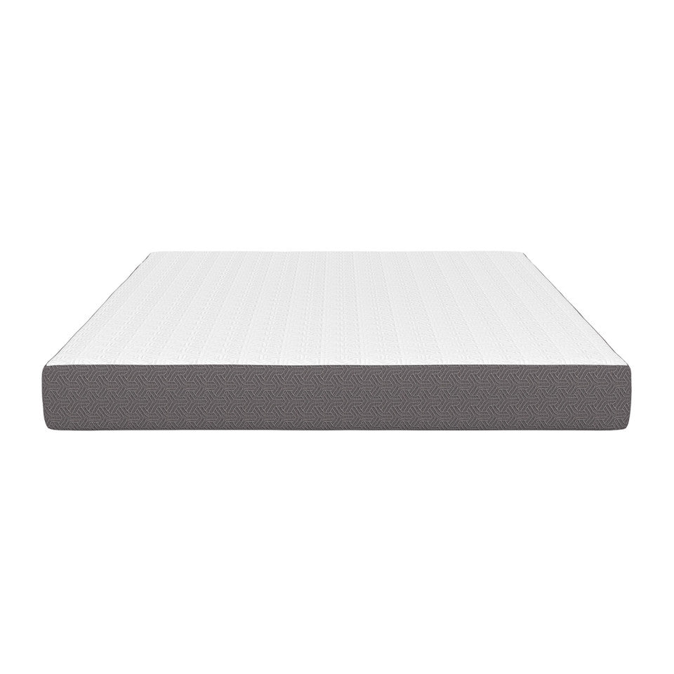 Matelas mémoire de forme épaisseur 20cm blanc et gris 160x200cm