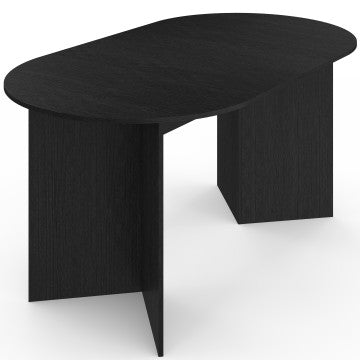Table à manger extensible Gabin 160-200cm noire