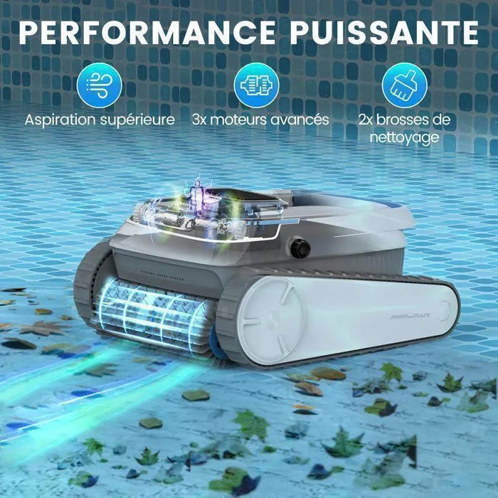 Robot nettoyeur de piscine sans fil PC 10