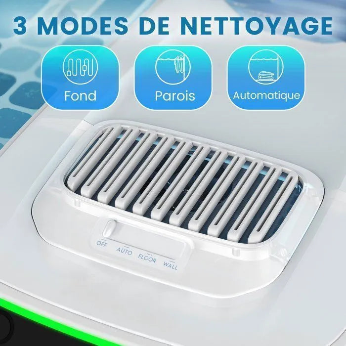 Robot nettoyeur de piscine sans fil PC 10