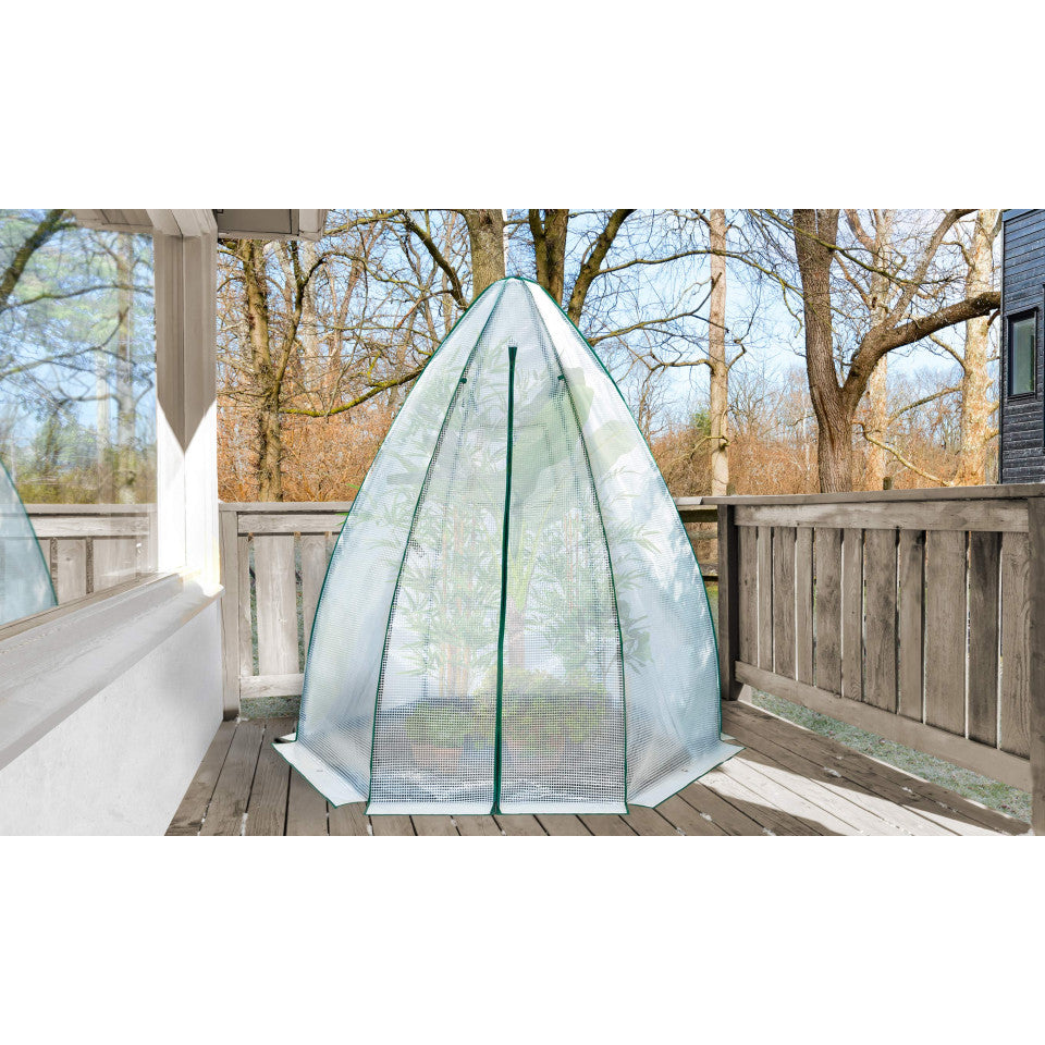 Serre d'hivernage Teepee 140x140x160cm