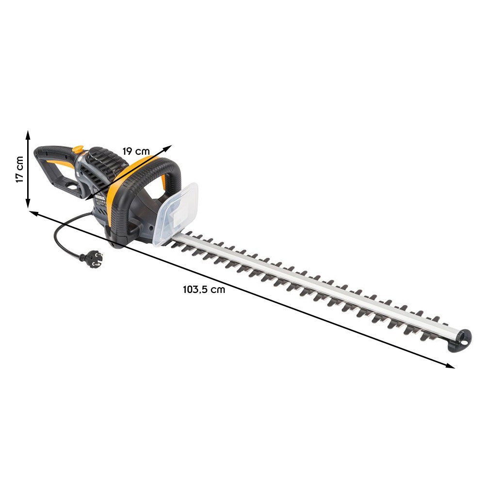 Taille-haie électrique 1800W en acier lame 61 cm