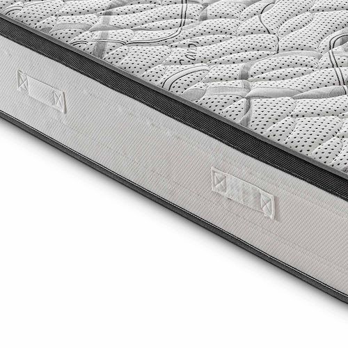 Matelas mousse – Deluxe - Réversible - Côté été/hiver - Epaisseur 25 Cm