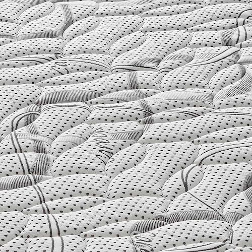 Matelas mousse – Deluxe - Réversible - Côté été/hiver - Epaisseur 25 Cm