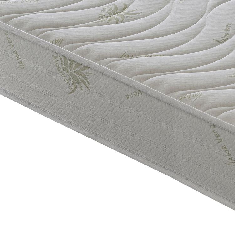 Matelas mousse - Aloe - Réversible - Côté été/hiver - Epaisseur 25 Cm