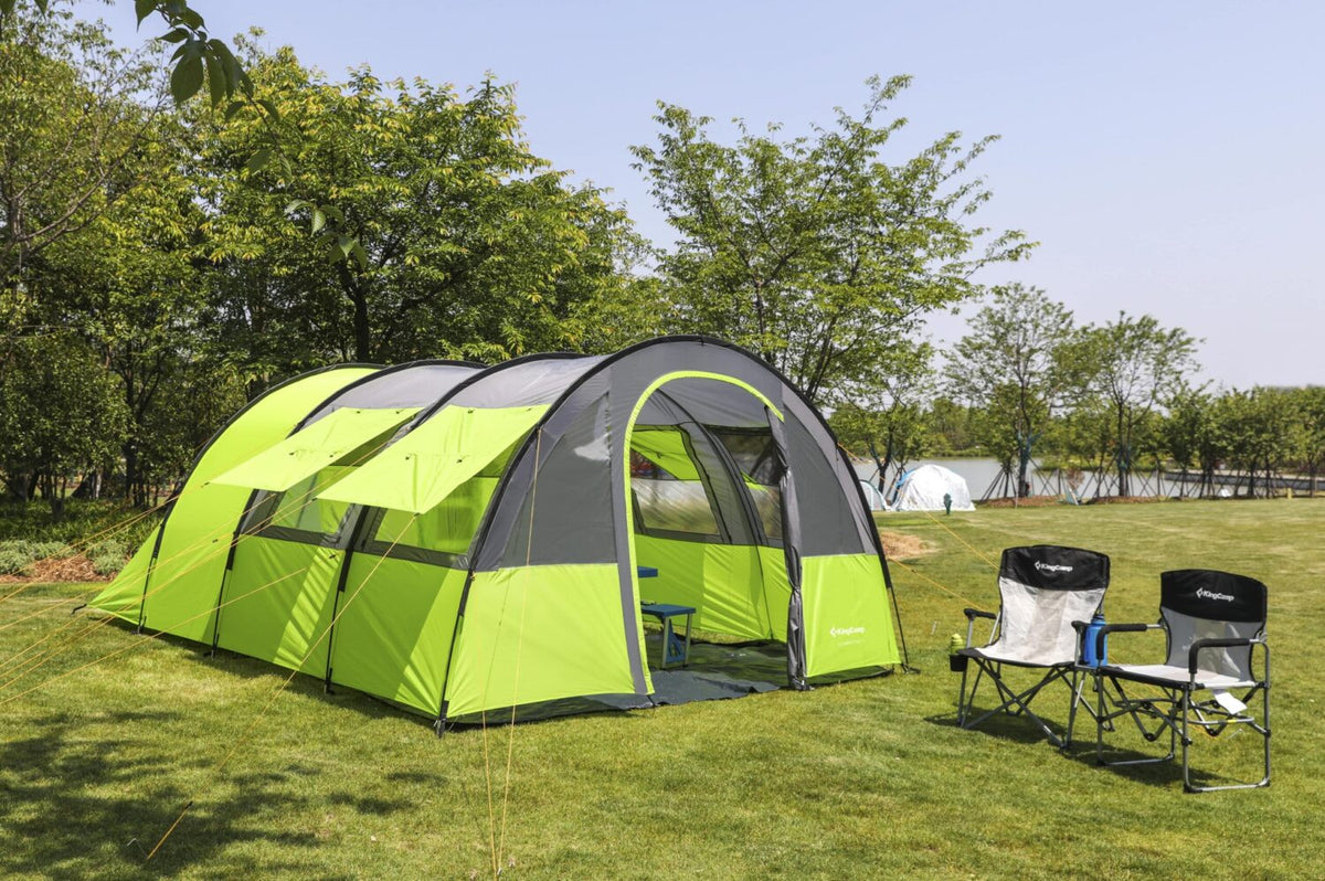 Tente de camping familiale 4 places Sorrente - KingCamp - Dimensions : 480 x 340 x 200 cm