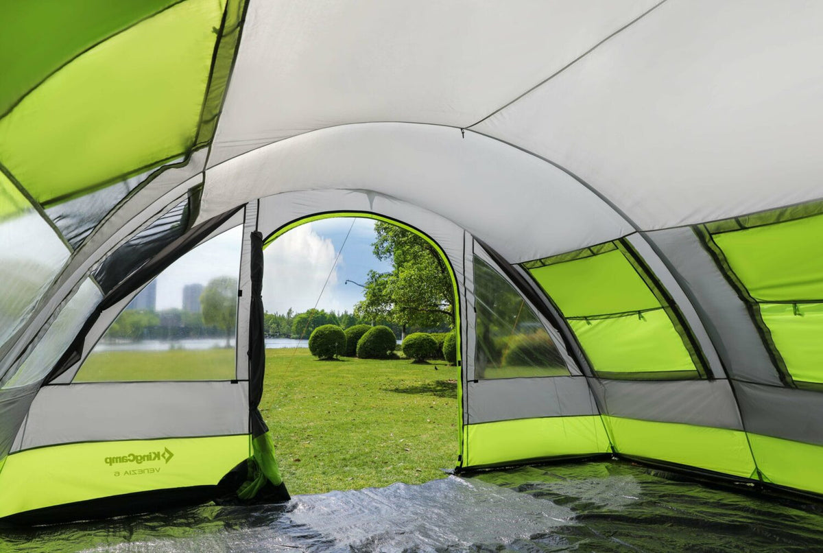 Tente de camping familiale 6 places Venezia - Kingcamp - Dimensions : 525 x 410 x 200 cm
