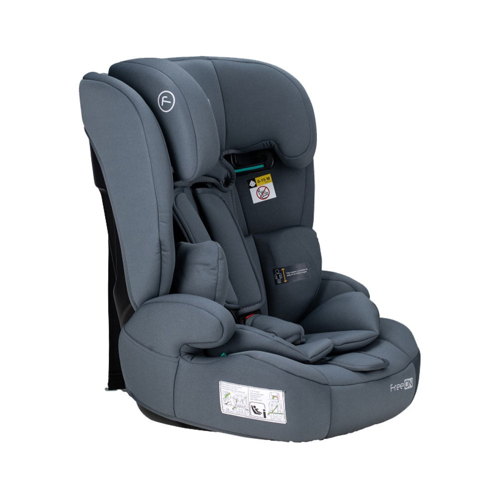 Siège auto réglable i-Size 76-150 cm jusqu'à 36 kg 1 à 12 ans Gris